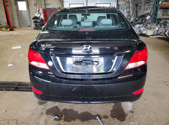 KMHCT4AE0HU184040 2017 HYUNDAI ACCENT Black Rear view