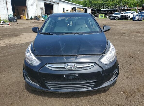 KMHCT4AE0HU184040 2017 HYUNDAI ACCENT Black VIN sticker view