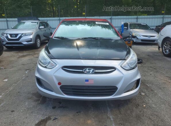 KMHCT4AE0HU199587 2017 HYUNDAI ACCENT Red Դիմացի տեսք