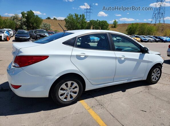 KMHCT4AE0HU217425 2017 HYUNDAI ACCENT White უკანა მარჯვენა