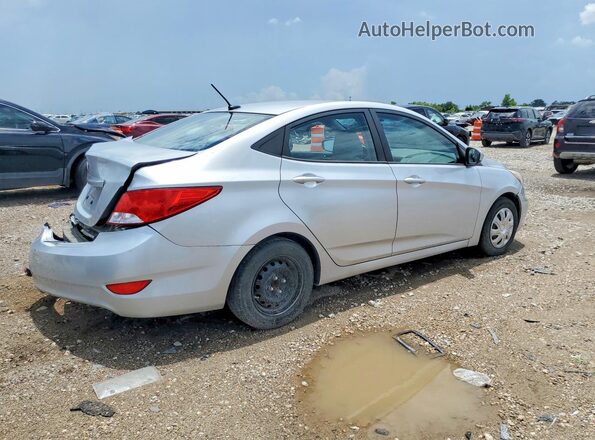 KMHCT4AE0HU249596 2017 HYUNDAI ACCENT Silver Rear right