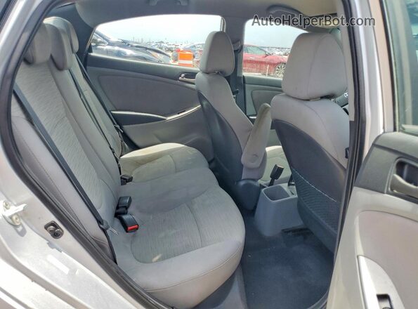 KMHCT4AE0HU249596 2017 HYUNDAI ACCENT Silver Rear seats view