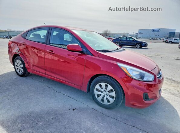 KMHCT4AE0HU251610 2017 HYUNDAI ACCENT Red Delantero derecho