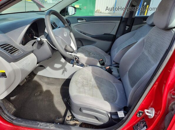 KMHCT4AE0HU251610 2017 HYUNDAI ACCENT Red Vista interior delantera