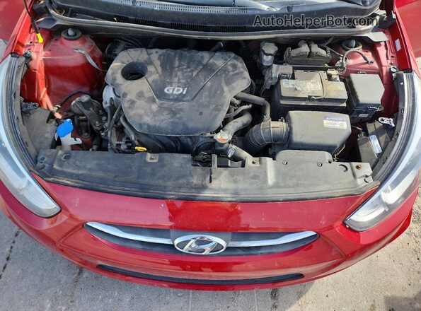 KMHCT4AE0HU251610 2017 HYUNDAI ACCENT Red Vista interior trasera