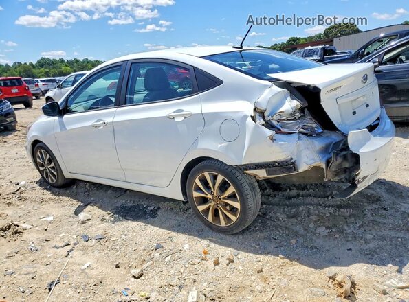 KMHCT4AE0HU334003 2017 HYUNDAI ACCENT Белый Задняя левая четверть