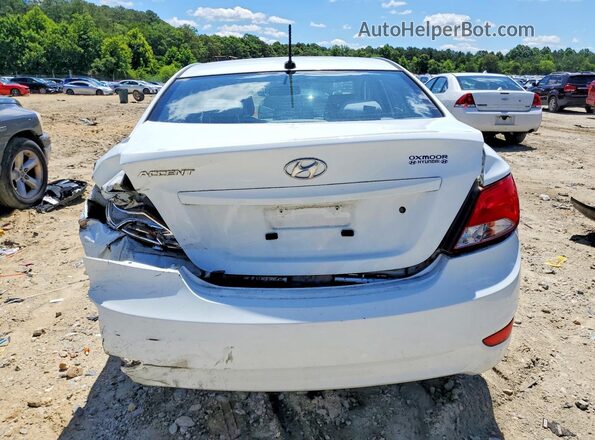 KMHCT4AE0HU334003 2017 HYUNDAI ACCENT Белый Вид сзади