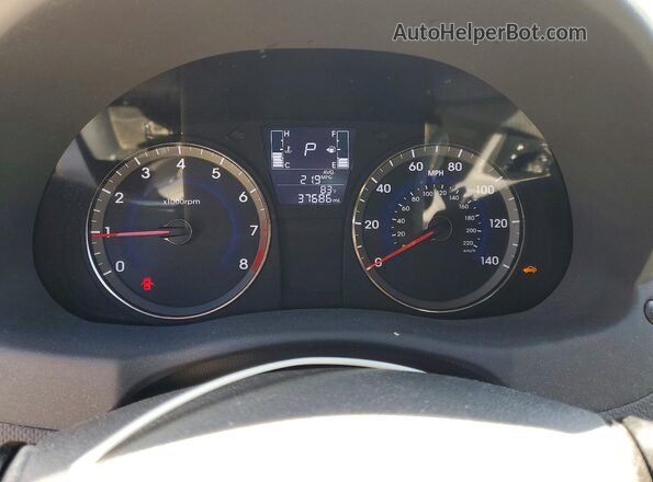 KMHCT4AE0HU334003 2017 HYUNDAI ACCENT Белый Вид щитка приборов