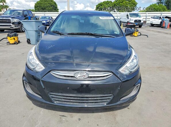 KMHCT4AE0HU354929 2017 HYUNDAI ACCENT Black Vista frontal