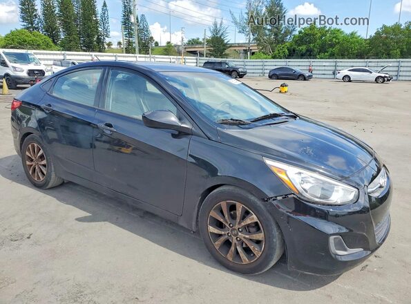 KMHCT4AE0HU354929 2017 HYUNDAI ACCENT Black Delantero derecho