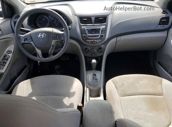 KMHCT4AE0HU354929 2017 HYUNDAI ACCENT Black Vista del salpicadero
