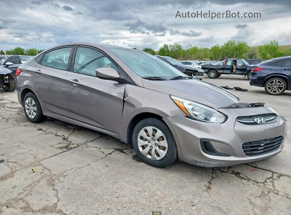 KMHCT4AE0HU380169 2017 HYUNDAI ACCENT Gray Przód prawy