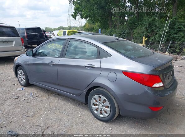 KMHCT4AE1GU131068 2016 HYUNDAI ACCENT Gray Tył lewy