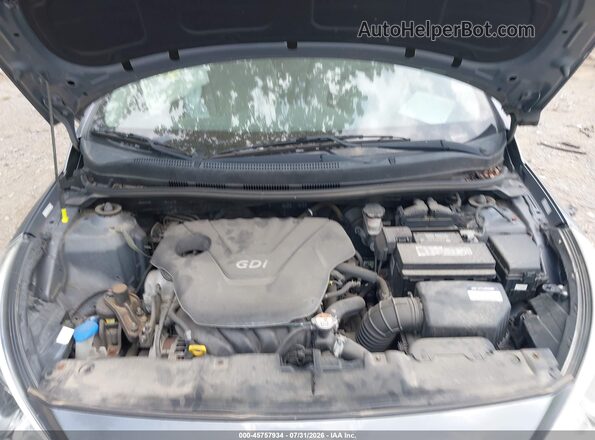 KMHCT4AE1GU131068 2016 HYUNDAI ACCENT Gray Widok z tyłu