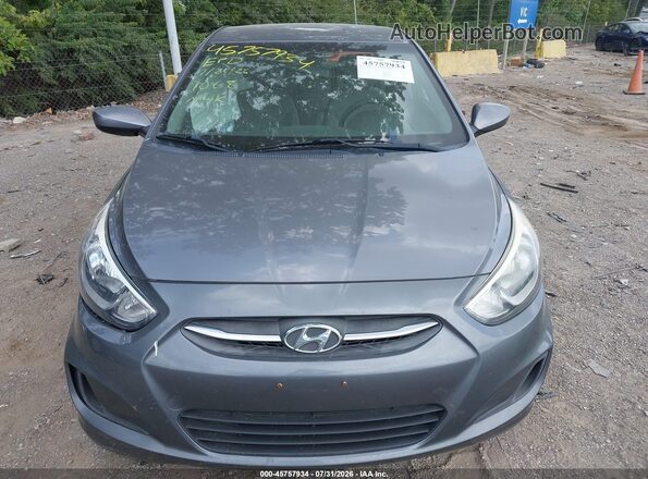 KMHCT4AE1GU131068 2016 HYUNDAI ACCENT Gray Widok zestawu wskaźników