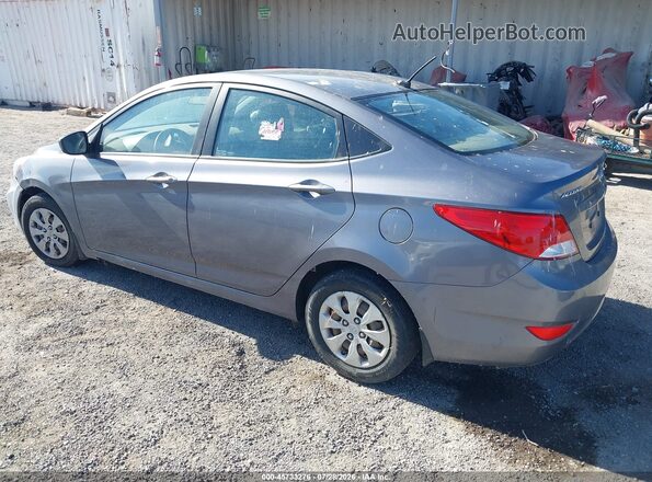 KMHCT4AE1GU951389 2016 HYUNDAI ACCENT Gray Tył lewy