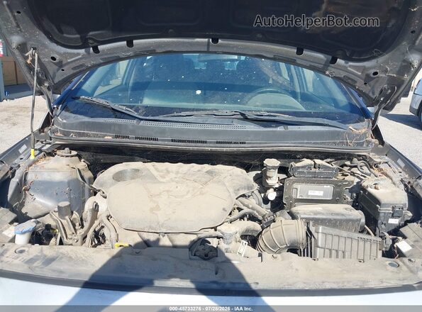 KMHCT4AE1GU951389 2016 HYUNDAI ACCENT Gray Widok z tyłu