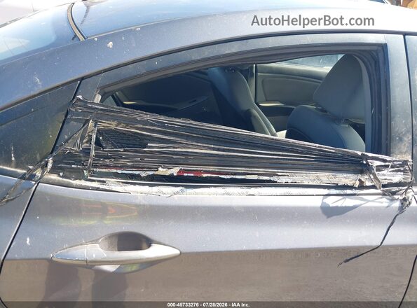 KMHCT4AE1GU951389 2016 HYUNDAI ACCENT Gray Widok z przodu