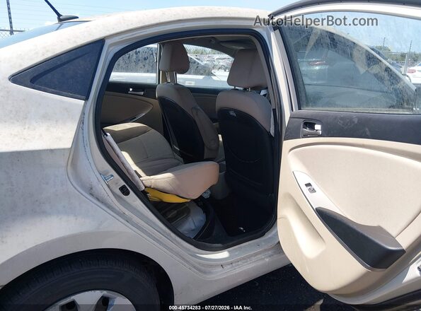 KMHCT4AE1GU956592 2016 HYUNDAI ACCENT Gray Widok naklejki z numerem VIN