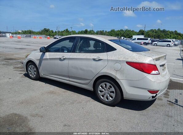 KMHCT4AE1GU956592 2016 HYUNDAI ACCENT Gray Tył lewy