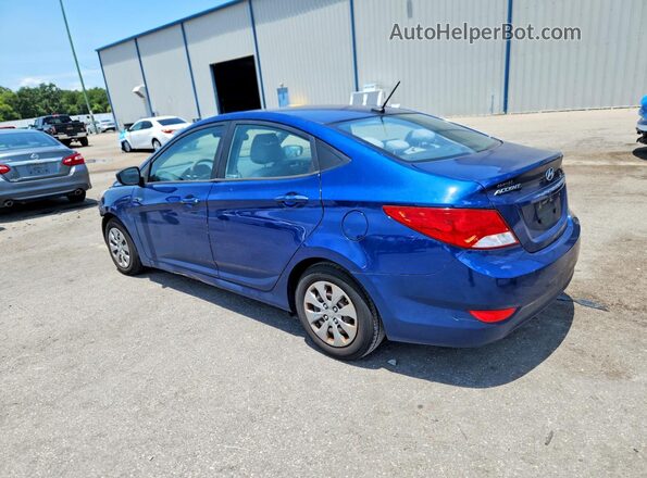 KMHCT4AE1HU168199 2017 HYUNDAI ACCENT Blue უკანა მარცხენა