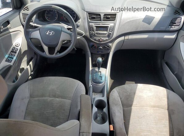 KMHCT4AE1HU290089 2017 HYUNDAI ACCENT White Widok deski rozdzielczej
