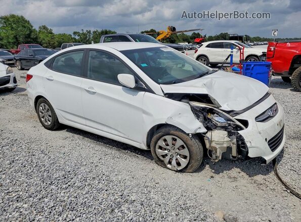 KMHCT4AE1HU290089 2017 HYUNDAI ACCENT White Przód prawy