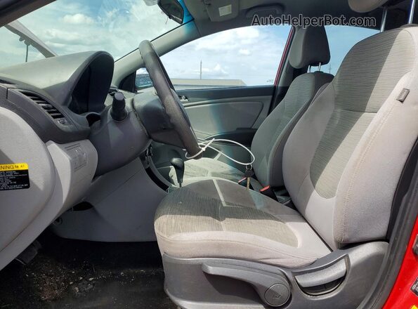 KMHCT4AE1HU338299 2017 HYUNDAI ACCENT Red Vista interior delantera