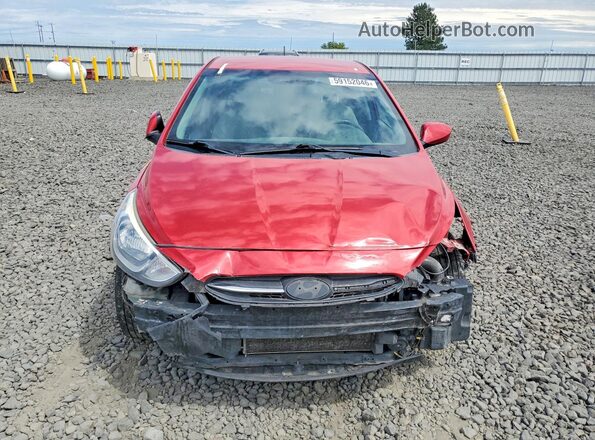 KMHCT4AE1HU338299 2017 HYUNDAI ACCENT Red Vista frontal