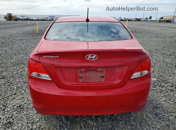 KMHCT4AE1HU338299 2017 HYUNDAI ACCENT Red Vista trasera