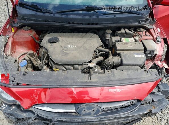 KMHCT4AE1HU338299 2017 HYUNDAI ACCENT Red Vista interior trasera