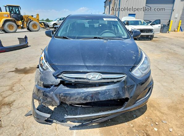 KMHCT4AE1HU356480 2017 HYUNDAI ACCENT Black Вид спереду