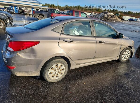 KMHCT4AE1HU377040 2017 HYUNDAI ACCENT Gray Հետևի աջ
