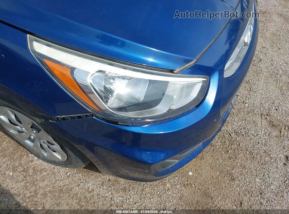 KMHCT4AE2GU031268 2016 HYUNDAI ACCENT Blue ხელსაწყოთა პანელის ხედი