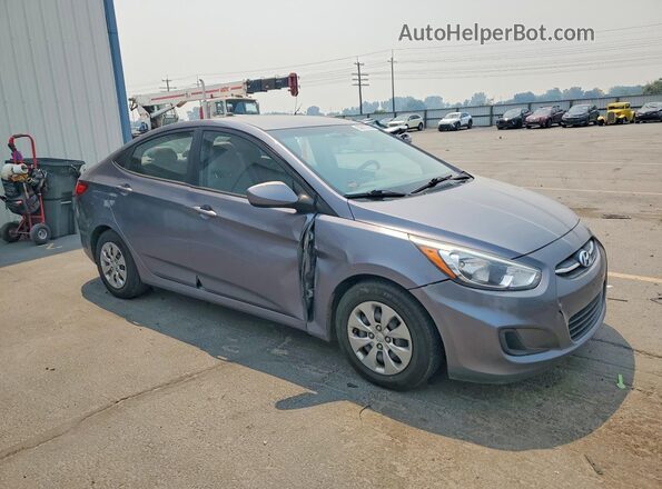 KMHCT4AE2GU105272 2016 HYUNDAI ACCENT Gray Front right