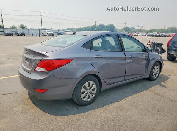 KMHCT4AE2GU105272 2016 HYUNDAI ACCENT Gray Rear right