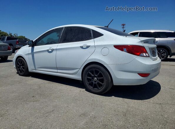 KMHCT4AE2GU105918 2016 HYUNDAI ACCENT White Tył lewy
