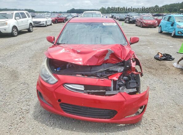 KMHCT4AE2GU106227 2016 HYUNDAI ACCENT Red Vista frontal