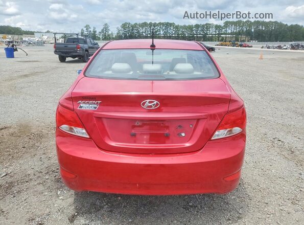 KMHCT4AE2GU106227 2016 HYUNDAI ACCENT Red Vista trasera