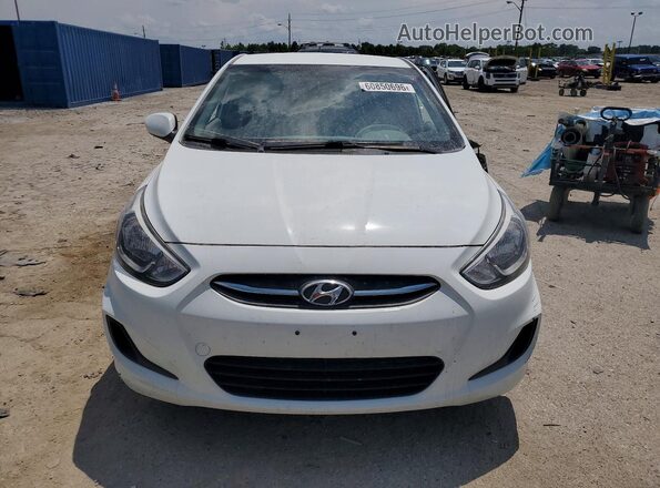 KMHCT4AE2GU159770 2016 HYUNDAI ACCENT White Դիմացի տեսք