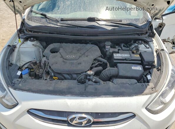 KMHCT4AE2GU159770 2016 HYUNDAI ACCENT White Սալոնի հետևի տեսք