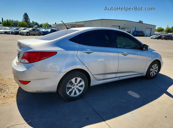 KMHCT4AE2GU981212 2016 HYUNDAI ACCENT Серебряный Задняя правая четверть