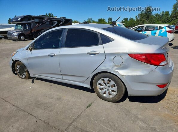 KMHCT4AE2GU981212 2016 HYUNDAI ACCENT Серебряный Задняя левая четверть