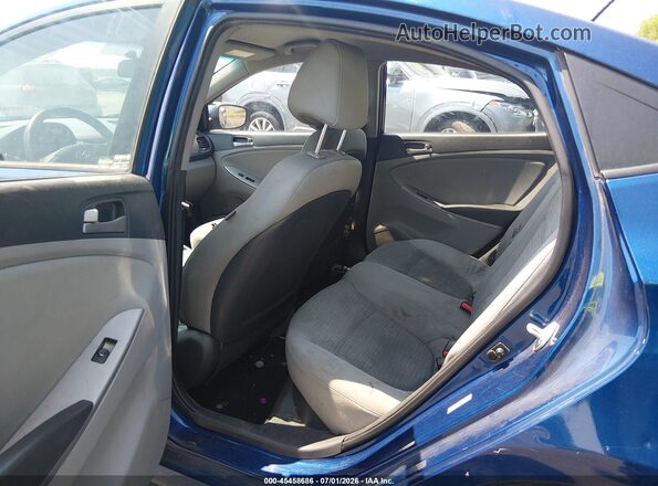 KMHCT4AE2GU981775 2016 HYUNDAI ACCENT Blue Widok naklejki z numerem VIN