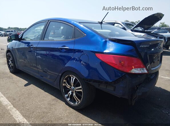 KMHCT4AE2GU981775 2016 HYUNDAI ACCENT Blue Tył lewy