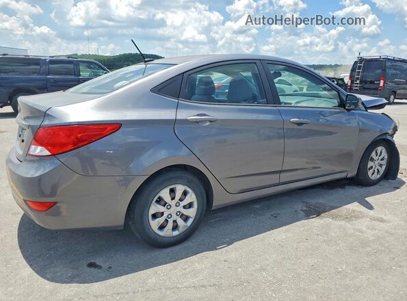 KMHCT4AE2HU182970 2017 HYUNDAI ACCENT Gray Rear right
