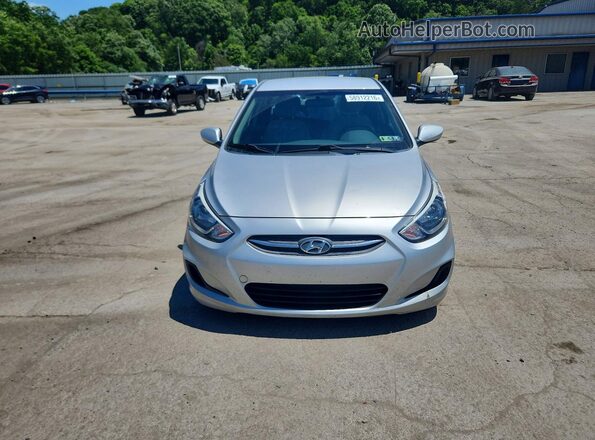 KMHCT4AE2HU215532 2017 HYUNDAI ACCENT Silver Vista frontal