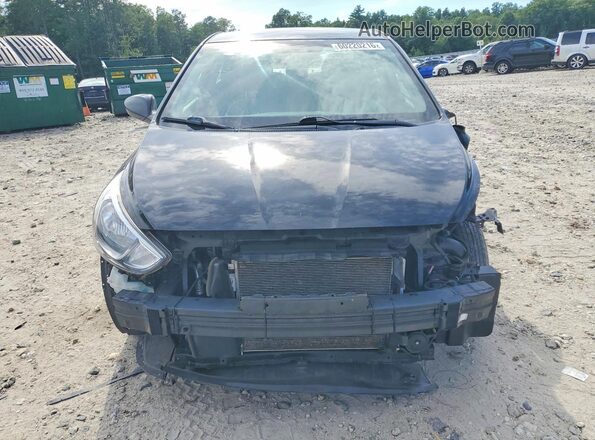 KMHCT4AE2HU312570 2017 HYUNDAI ACCENT Black წინა ხედი