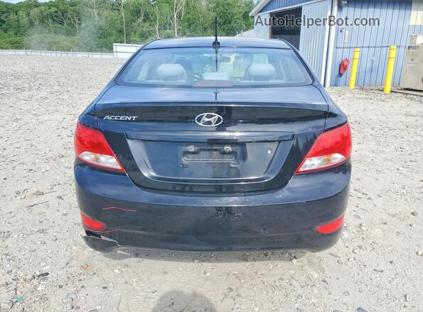 KMHCT4AE2HU312570 2017 HYUNDAI ACCENT Black უკანა ხედი