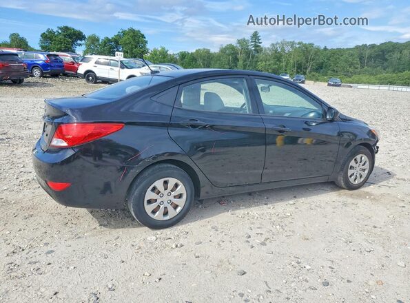 KMHCT4AE2HU312570 2017 HYUNDAI ACCENT Black უკანა მარჯვენა